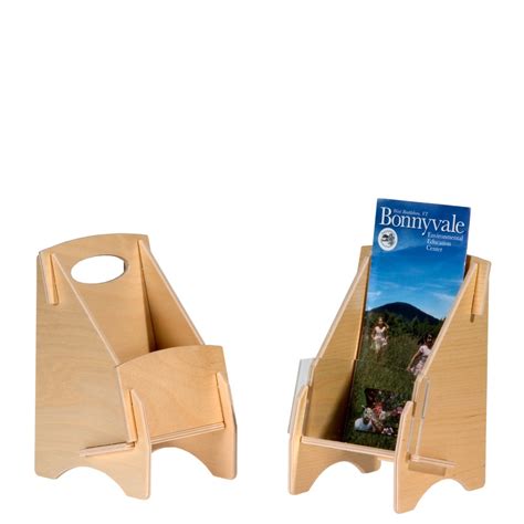 foldable brochure holder.